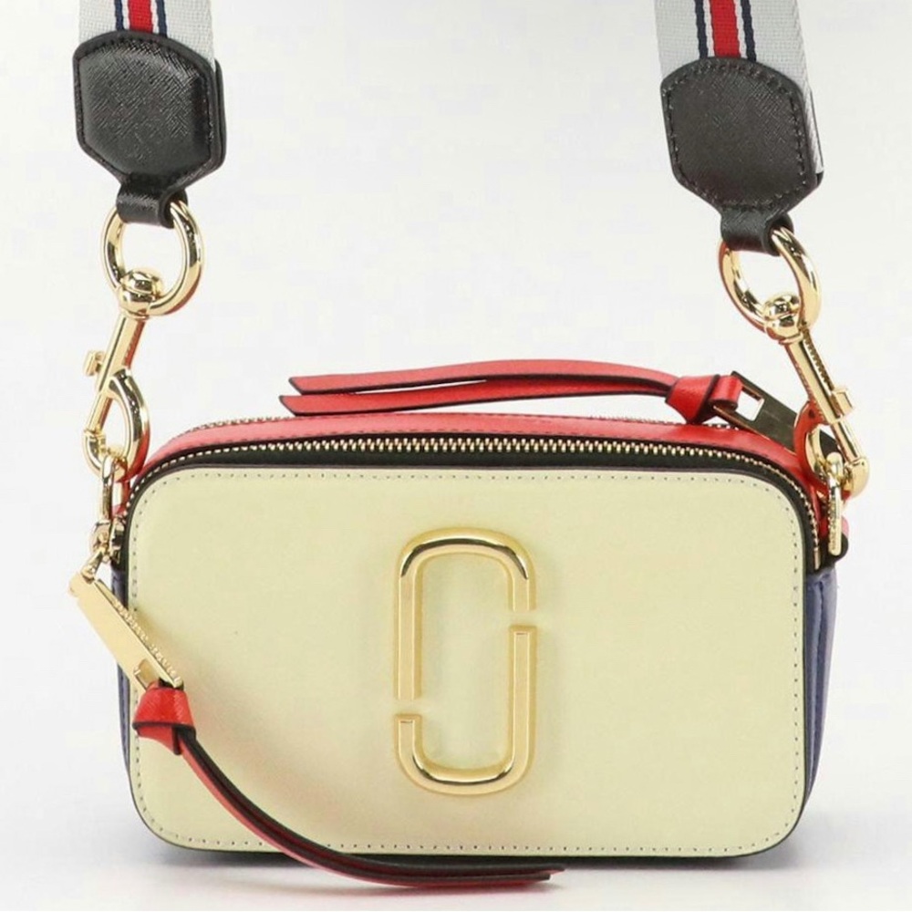 Marc Jacobs The Snapshot Camera Bag in Colorblock Saffiano Leather